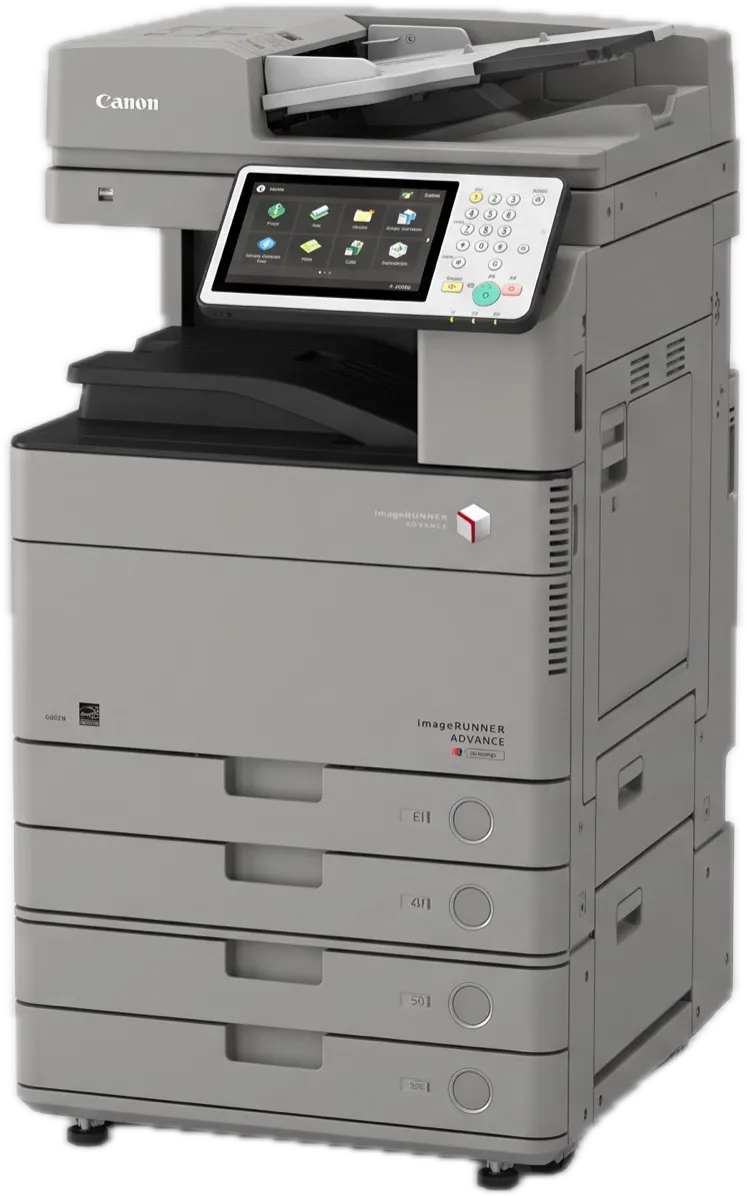 A Canon imageRUNNER ADVANCE office copier, the kind Region rents out